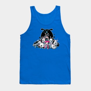 Chibi Emo Doom Squad Tank Top